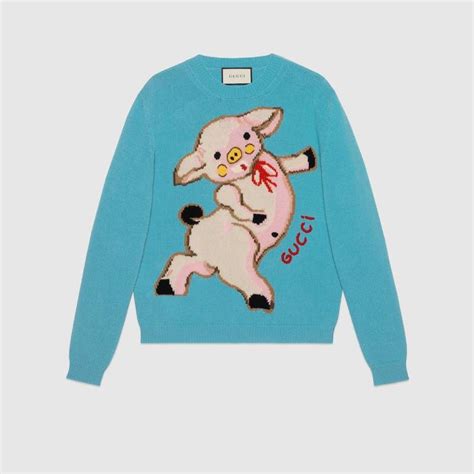 loved gucci sweater replica|gucci piglet sweater.